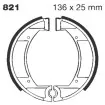 Σιαγώνες φρένου μοτοσυκλέτας EBC 821G Σιαγώνες φρένου μοτοσυκλέτας EBC 821G thumb