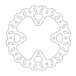 Δισκόπλακα MOTO-MASTER BRAKE ROTOR FIX WAVE BETA RR-S 430 Δισκόπλακα MOTO-MASTER BRAKE ROTOR FIX WAVE BETA RR-S 430