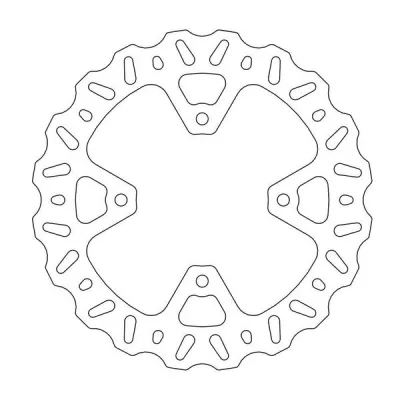 Δισκόπλακα MOTO-MASTER BRAKE ROTOR FIX WAVE BETA	RR-S 430