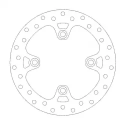 Δισκόπλακα MOTO-MASTER FRONT DISC ROUND YFM 700 GPS 4X4 Δισκόπλακα MOTO-MASTER FRONT DISC ROUND YFM 700 GPS 4X4
