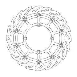 Δισκόπλακα MOTO-MASTER BRAKE ROTOR FLOAT FLAME SUZUKI RM-Z 450 21-23 Δισκόπλακα MOTO-MASTER BRAKE ROTOR FLOAT FLAME SUZUKI RM-Z 450 21-23