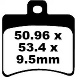 Τακάκια μοτοσυκλέτας EBC SFA ORG SCOOTER SFA298 Τακάκια μοτοσυκλέτας EBC SFA ORG SCOOTER SFA298