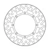 Δισκόπλακα εμπρός MOTO-MASTER BRAKE DISC VINT FRONT KAWASAKI KX 500 D 88