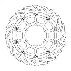 Δισκόπλακα MOTO-MASTER BRAKE ROTOR FLOAT FLAME SUZUKI GSX-R 1000 ABS 21-23