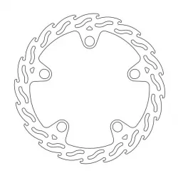 Δισκόπλακα MOTO-MASTER BRAKE ROTOR FIX FLAME LEFT HONDA VFR 1200 XD 20 Δισκόπλακα MOTO-MASTER BRAKE ROTOR FIX FLAME LEFT HONDA VFR 1200 XD 20