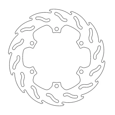 Δισκόπλακα MOTO-MASTER BRAKE ROTOR FIX FLAME YAMAHA	MT-125 ABS 19