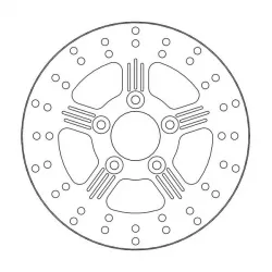 Δισκόπλακα MOTO-MASTER BRAKE ROTOR FIX ROUND L/R Harley Davidson XL 883 N 22 Δισκόπλακα MOTO-MASTER BRAKE ROTOR FIX ROUND L/R Harley Davidson XL 883 N 22