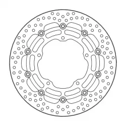 Δισκόπλακα MOTO-MASTER BRAKE DISC HALO T-FLOATER YAMAHA YZF-R6 600 23 Δισκόπλακα MOTO-MASTER BRAKE DISC HALO T-FLOATER YAMAHA YZF-R6 600 23
