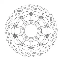 Δισκόπλακα MOTO-MASTER FLAME RIGHT DISC MV AGUSTA BRUTALE 1090 R
