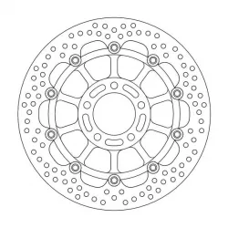 Δισκόπλακα MOTO-MASTER HALO FRONT DISC SUZUKI GSF 600 S Δισκόπλακα MOTO-MASTER HALO FRONT DISC SUZUKI GSF 600 S