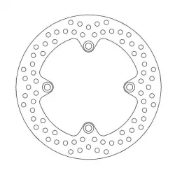 Δισκόπλακα MOTO-MASTER HALO REAR DISC HONDA CB 500 F ABS