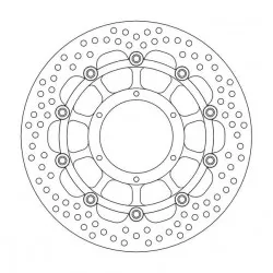 Δισκόπλακα εμπρός MOTO-MASTER HALO FRONT DISC HONDA CBR 300 R 17