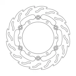 Δισκόπλακα MOTO-MASTER FLAME LEFT FR DISC YAMAHA XP 500 T-Max
