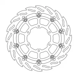 Δισκόπλακα MOTO-MASTER BRAKE ROTOR FLOAT FLAME R SUZUKI	GSX-R 1000 R ABS 23