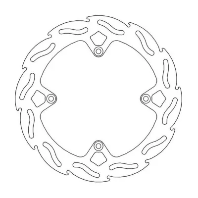 Δισκόπλακα MOTO-MASTER BRAKE ROTOR FIX FLAME 4.4 HUSQVARNA TC 85 19/16 22