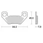 Τακάκια φρένων MOTO-MASTER BRAKEPAD POLARIS KYMCO thumb