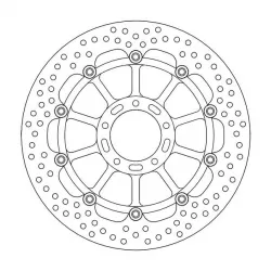 Δισκόπλακα MOTO-MASTER HALO FRONT DISC DUCATI DESERT X 950 ABS