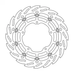 Δισκόπλακα MOTO-MASTER BRAKE ROTOR FLAME LEFT YAMAHA YZF-R6 600 23