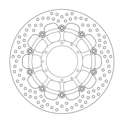 Δισκόπλακα MOTO-MASTER HALO FRONT DISC HONDA CBR 600 RR 21