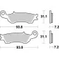 Τακάκια φρένων MOTO-MASTER NITRO για WR 250 F 23 thumb