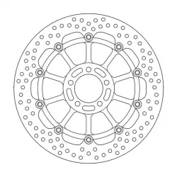 Δισκόπλακα MOTO-MASTER HALO FRONT DISC KAWASAKI KAWASAKI ZZR 1200 05
