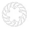 Δισκόπλακα MOTO-MASTER BRAKE ROTOR FIX FLAME LEFT PIAGGIO MP3 400 ABS 23