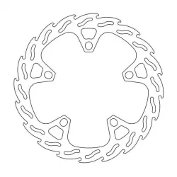 Δισκόπλακα MOTO-MASTER FLAME DISC FRONT FIX LEFT SRV 850