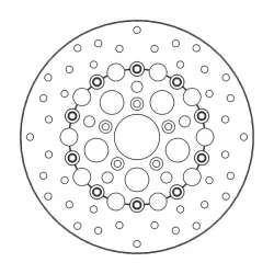 Δισκόπλακα MOTO-MASTER BRAKE ROTOR FLOAT RND L/R Harley Davidson	FXDWG 1584