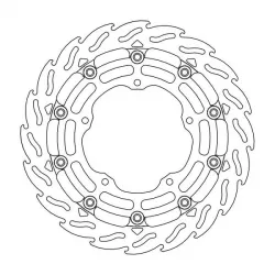 Δισκόπλακα MOTO-MASTER BRAKE ROTOR FLAME LEFT 5 YAMAHA	YZF-R1M 1000 ABS