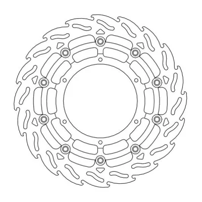 Δισκόπλακα MOTO-MASTER BRAKE ROTOR FLOAT FLAME BMW	F 800 GS ABS 17-18