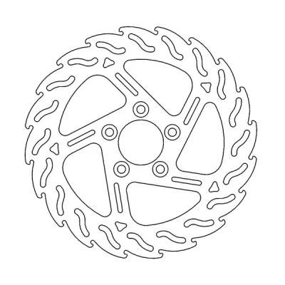 Δισκόπλακα MOTO-MASTER BRAKE ROTOR FIX FLAME R Harley Davidson FXLRS 1923 ABS 23