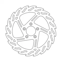 Δισκόπλακα MOTO-MASTER BRAKE ROTOR FIX FLAME L Harley Davidson FLTRKSE 1923 ABS