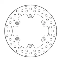 Πίσω δισκόπλακα μοτοσυκλέτας MOTO-MASTER BRAKE DISC VINT REAR SUZUKI DR-Z 400 S 20-23