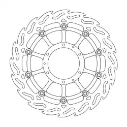 Δισκόπλακα μοτοσυκλέτας MOTO-MASTER FLAME FRONT DISC L CBR 1000 RR ABS 16 Δισκόπλακα μοτοσυκλέτας MOTO-MASTER FLAME FRONT DISC L CBR 1000 RR ABS 16