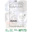 Φίλτρο λαδιού HIFLO HF173C Φίλτρο λαδιού HIFLO HF173C thumb