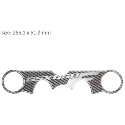 Προστατευτικό αυτοκόλλητο τιμονόπλακας PPSS14P/PR3197 SUZUKI GSX650F 2008 έως 2014