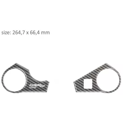 Προστατευτικό αυτοκόλλητο τιμονόπλακας PPSS26P/PR3209 SUZUKI GSXR 1000 2009 έως 2014