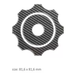 Αυτοκόλλητο τάπας ρεζερβουάρ PTGSD4P/PR3092 DUCATI HYPERMOTARD Αυτοκόλλητο τάπας ρεζερβουάρ PTGSD4P/PR3092 DUCATI HYPERMOTARD