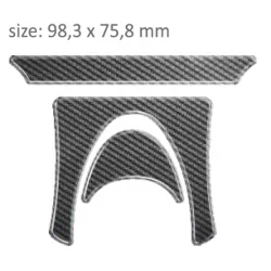 Προστατευτικό αυτοκόλλητο τιμονόπλακας PPSY1P/PR3139 YAMAHA ZF6/ZF6S 2005 έως 2008 Προστατευτικό αυτοκόλλητο τιμονόπλακας PPSY1P/PR3139 YAMAHA ZF6/ZF6S 2005 έως 2008
