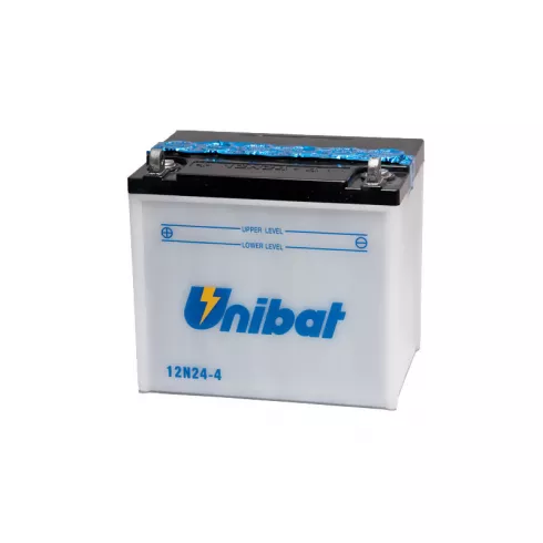 Μπαταρία μοτοσυκλέτας Unibat 24 Ah, 12 V - 12N24-4 Μπαταρία μοτοσυκλέτας Unibat 24 Ah, 12 V - 12N24-4