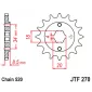 Γρανάζι κίνησης εμπρός JTF270.12 thumb