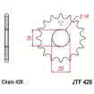 Γρανάζι κίνησης εμπρός JTF426.12 thumb