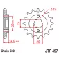 Γρανάζι κίνησης εμπρός JTF497.15 thumb
