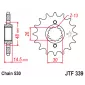 Γρανάζι κίνησης εμπρός JTF339.15 thumb