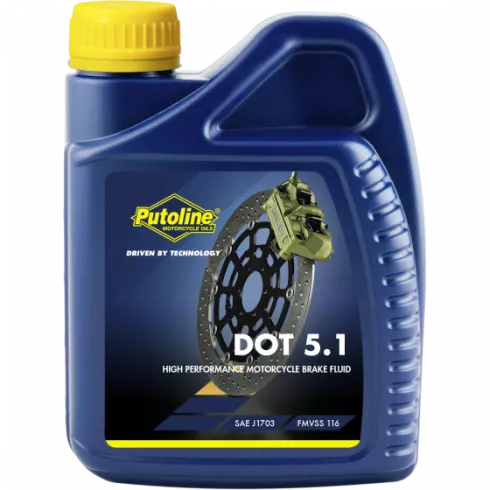 Υγρό φρένων PUTOLINE Brakefluid DOT 5.1 Υγρό φρένων PUTOLINE Brakefluid DOT 5.1