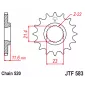 Γρανάζι κίνησης εμπρός JTF583.13 thumb