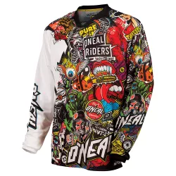 Μπλούζα motocross O'NEAL MAYHEM CRANK MULTI Μπλούζα motocross O'NEAL MAYHEM CRANK MULTI