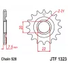 Γρανάζι κίνησης εμπρός JTF1323.12