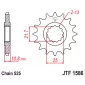 Γρανάζι κίνησης εμπρός JTF1586.15 thumb