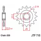Γρανάζι κίνησης εμπρός JTF715.13 thumb